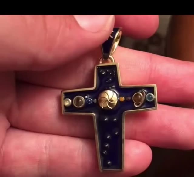 Original footage of the Chi Rho Cross