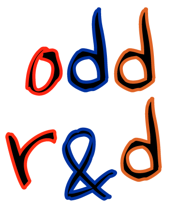 Original ODD Research and Development hand-drawn logo